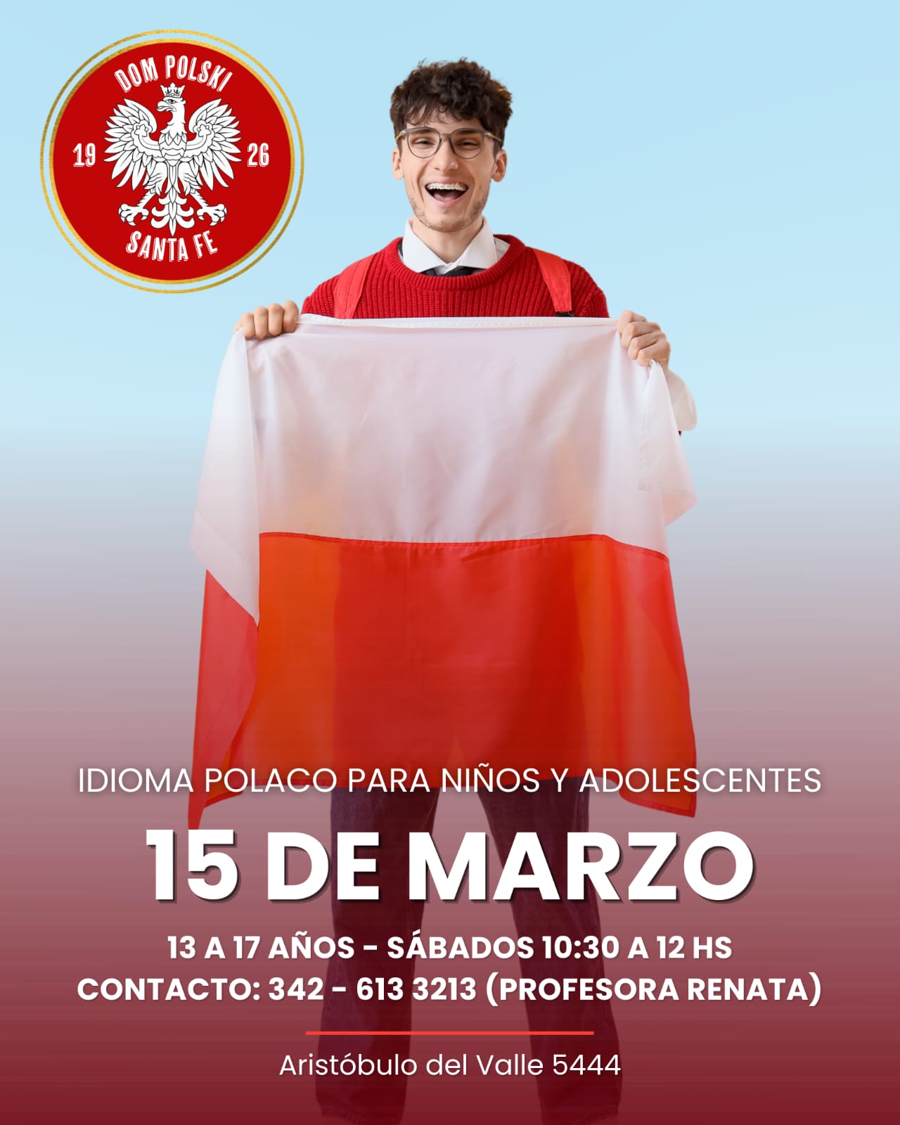 Clases de polaco en Dom Polski de Santa Fe